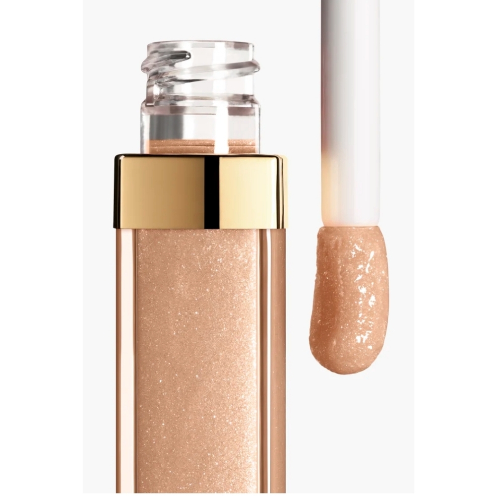 Brand new authentic Chanel lip gloss -712 MELTED HONEY - Picture 7 of 9